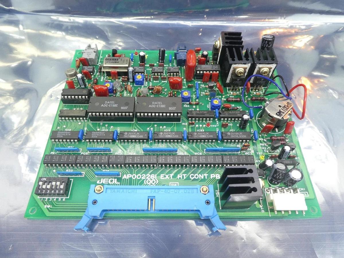 Used JEOL AP002261(00) Processor PCB EXT HT CONT PB JSM-6400F SEM Working Surplus