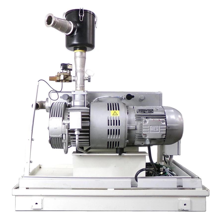 Used Busch RA 0165 D 5A3 ZZZZ Rotary Vane Vacuum Pump Spare Surplus