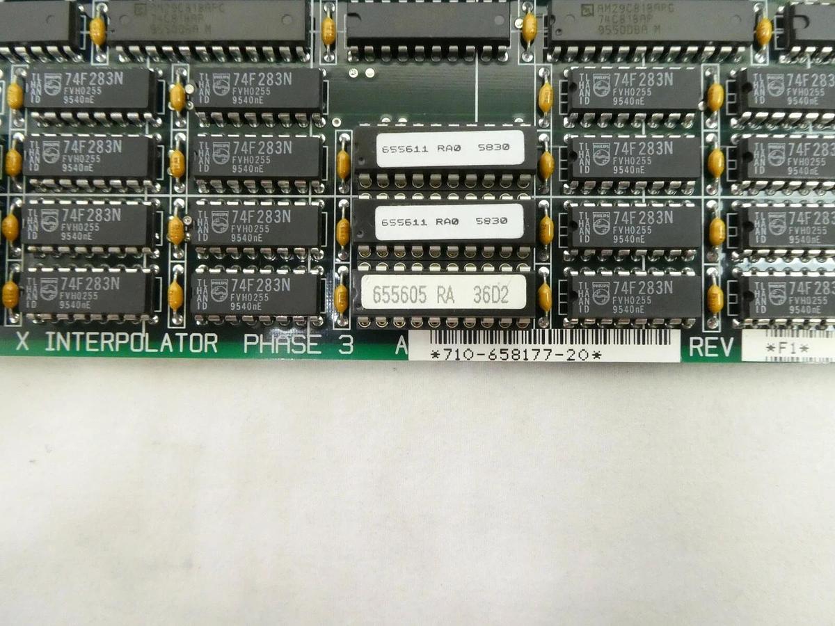 Used KLA 710-658177-20 X Interpolator Phase 3 PCB 073-658176-00 2132 Working Spare