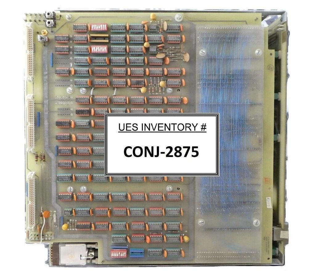 Used Varian VSEA H0289-1 E.S. Control Logic and Pneumatic Rack PCB D-H0121001 Working