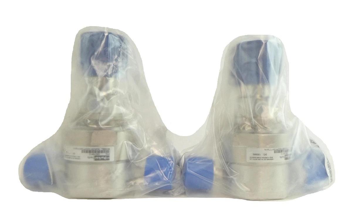 Parker 54016412 Manual Regulator Valve SQ420E1002PFS8FFPMPA Lot of 2 New