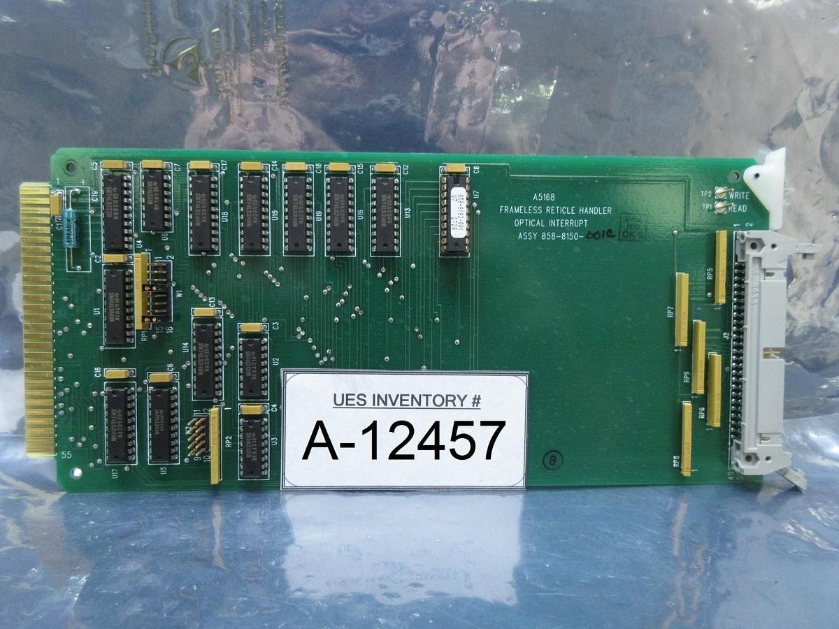 Used SVG Silicon Valley Group 858-8150-001 Interface PCB Card Rev. C Used Working