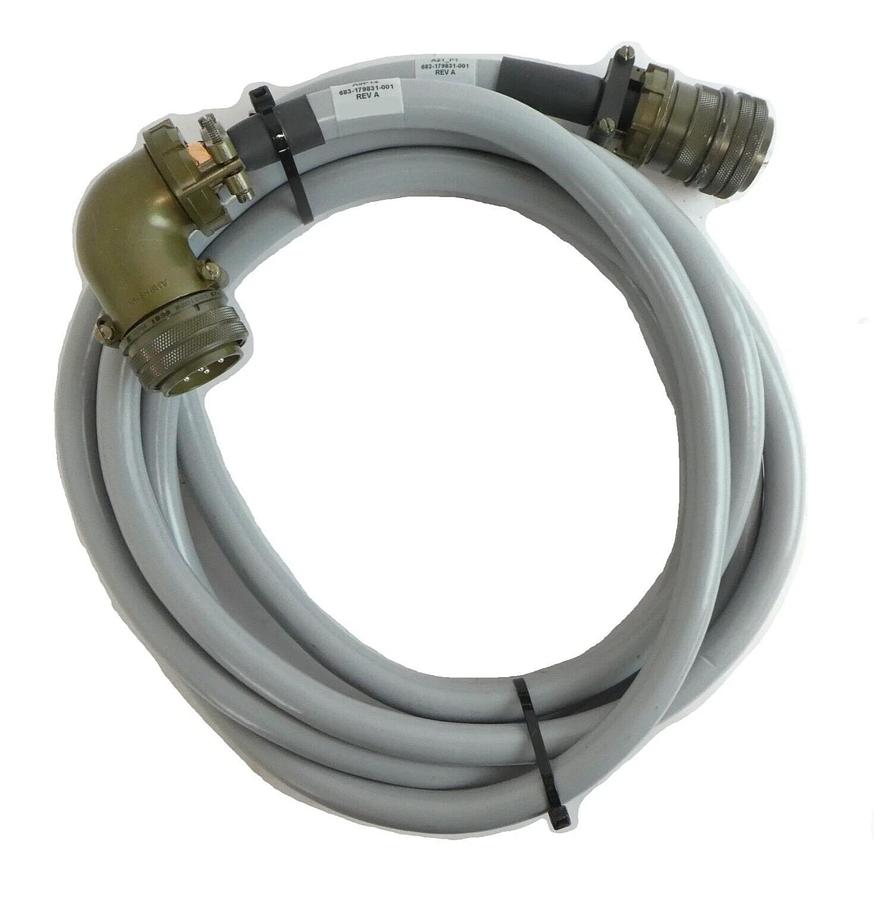 Used Lam Research 683-179831-001 Dual Heater Pedestal Control Cable Working Surplus