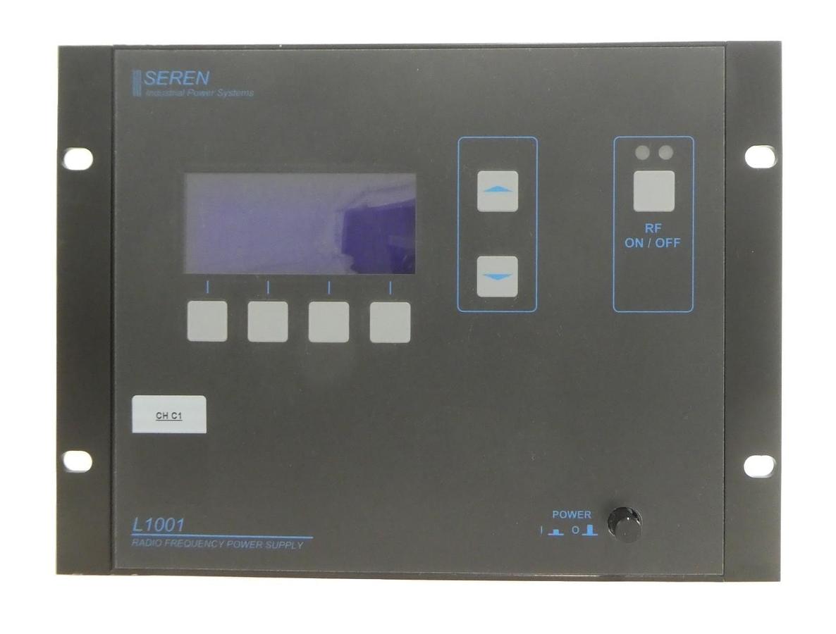 Used Seren Industrial Power Systems 9600630016 RF Power Supply L1001 Working Surplus