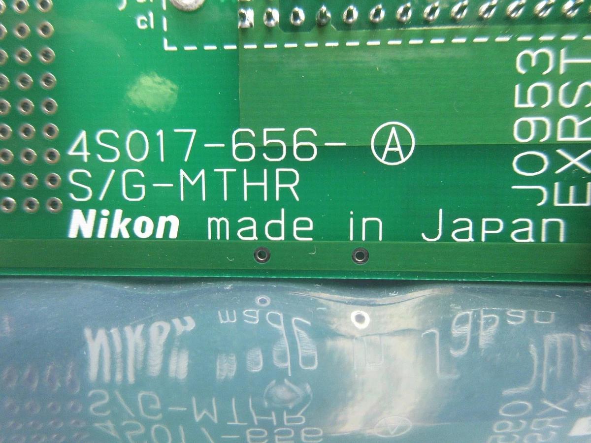 Used Nikon 4S017-656-A Backplane Interface Board PCB S/G-MTHR NSR-S204B Used Working