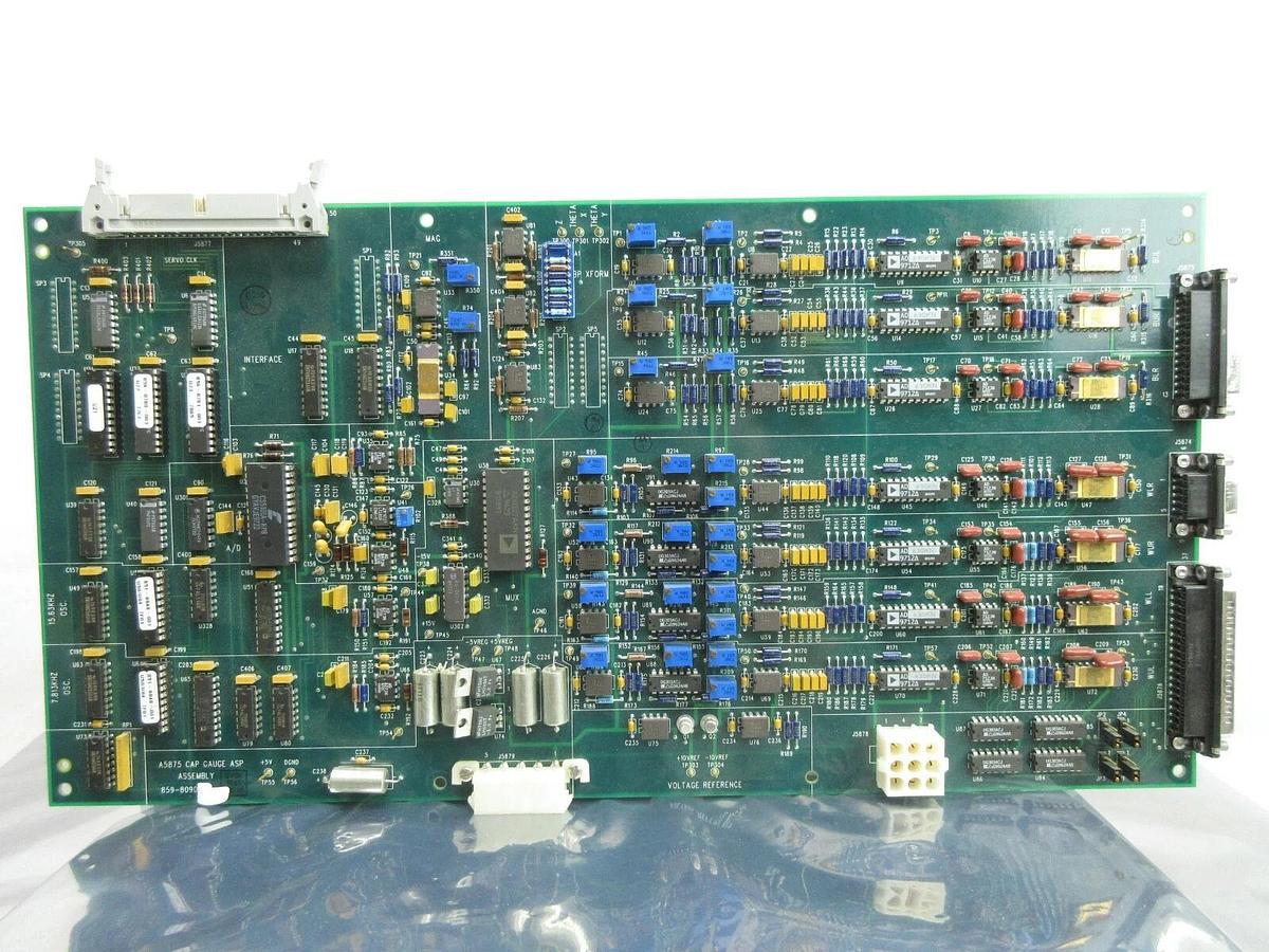 Used SVG Silicon Valley Group 879-8073-002 Cap Gauge ASP Assembly Board PCB Spare
