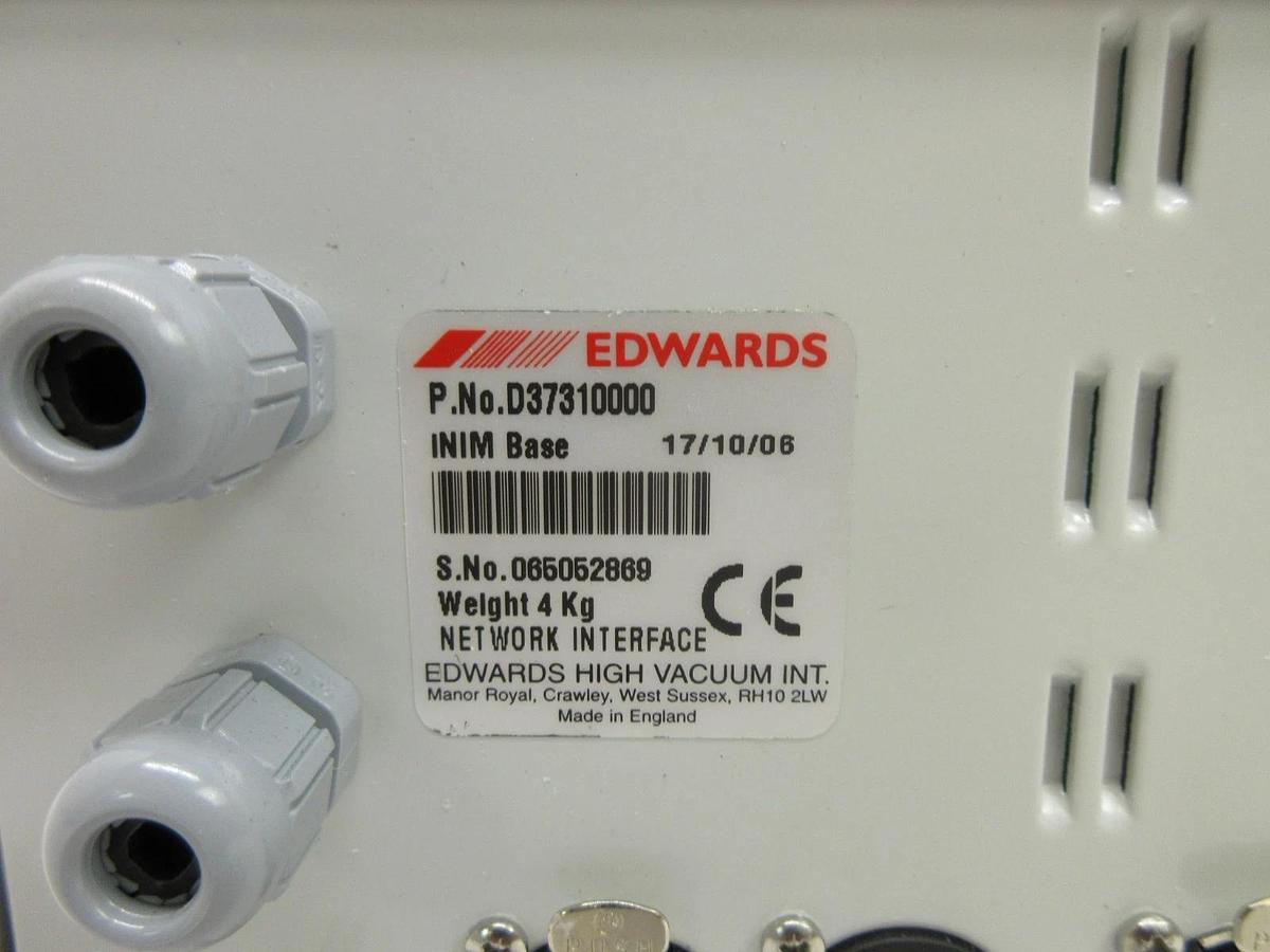 Used Edwards U20000919 iNIM Network Interface D37310000 Used Working