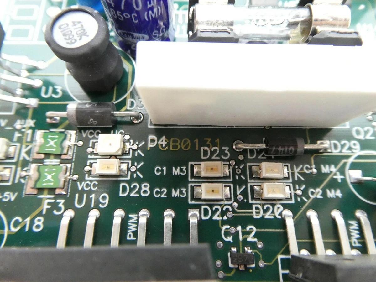 Used RECIF Technologies MOBJH0131D Motherboard PCB with CPU CPUCH0027 A Working Spare