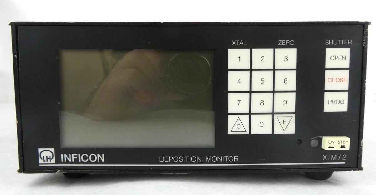 Used Inficon 758-500-G1 Thin Film Deposition Monitor XTM/2 Working Spare Surplus
