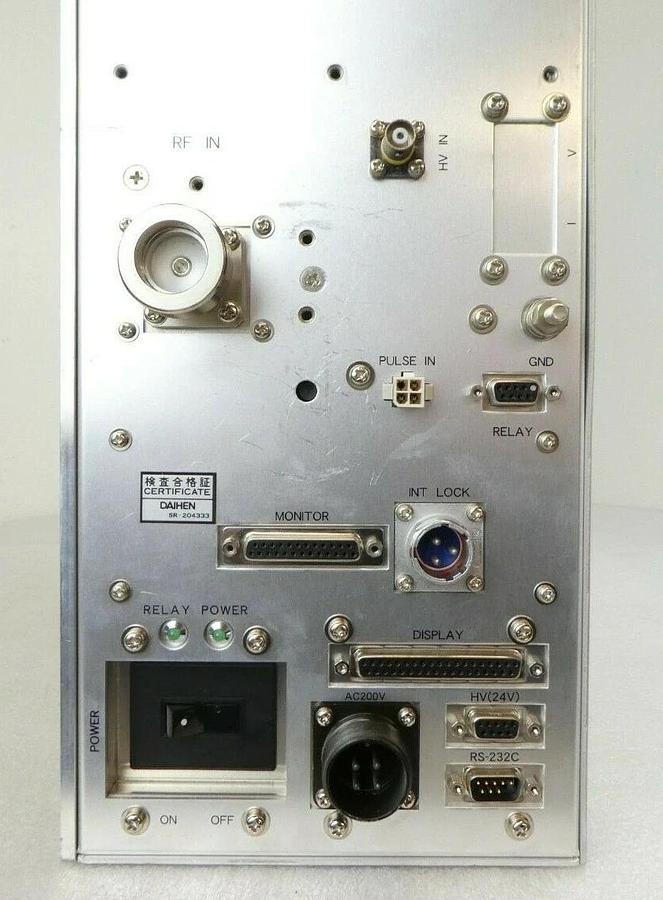 Used Daihen RMN-50U RF Auto Matcher 13.56MHz @ 5kW TEL Tokyo Electron Working Spare