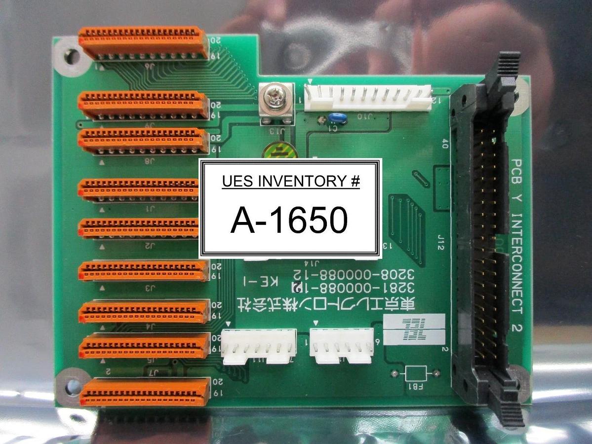 Used TEL Tokyo Electron 3281-000088-12 Y Interconnect 2 PCB 3208-000088-12 P-8 Used