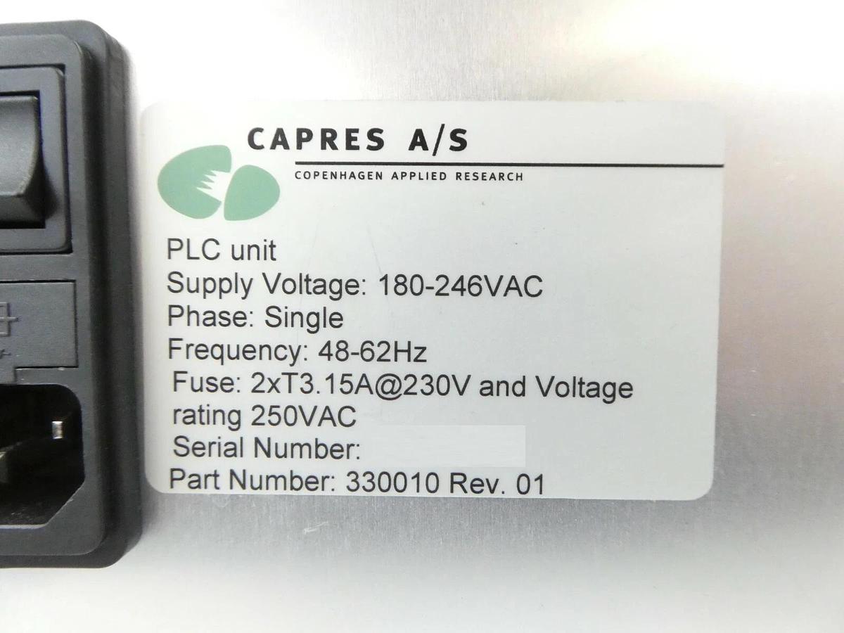 Used CAPRES A/S Copenhagen Applied Research 330010 PLC Unit KLA Working Surplus