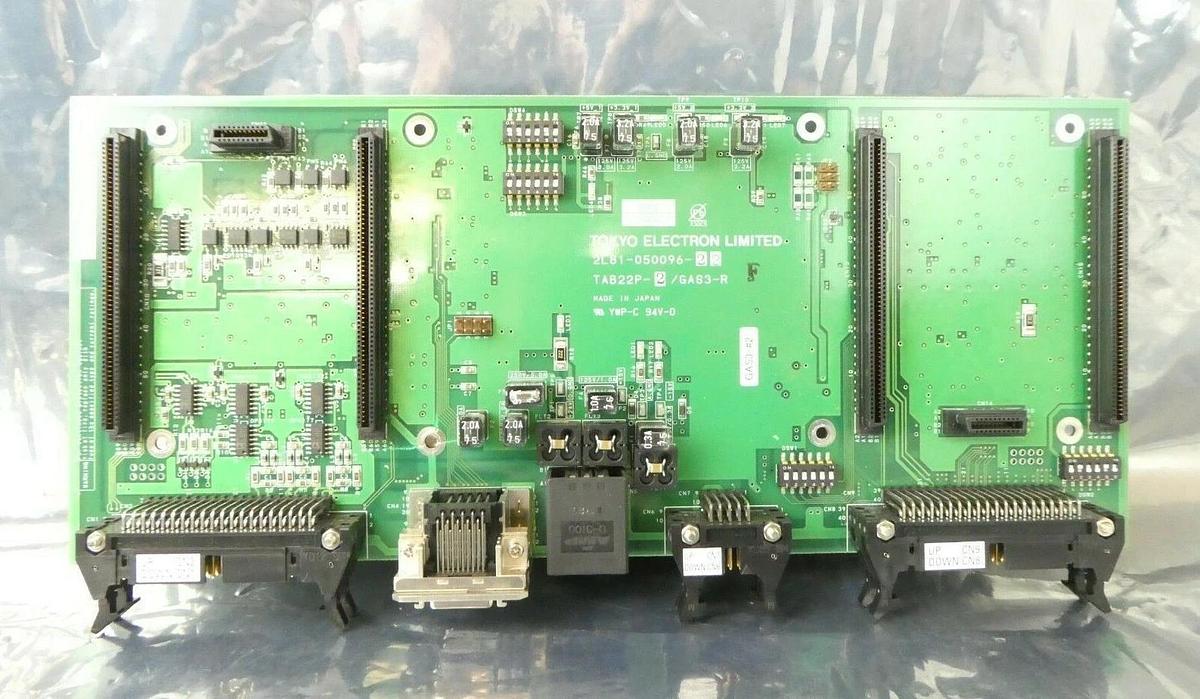 Used TEL Tokyo Electron 2L81-050096-22 Gas Board PCB TAB22P-2/GAS3-R Working Surplus
