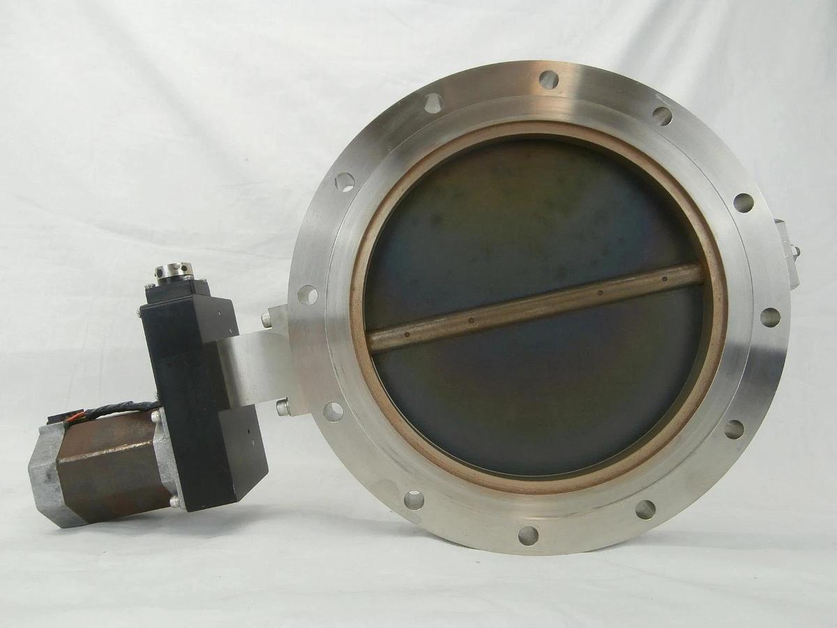 Used Edwards W185-08-001 Mechanical Vacuum Throttle Valve 1850 ISO200 Tegal 6500 Used