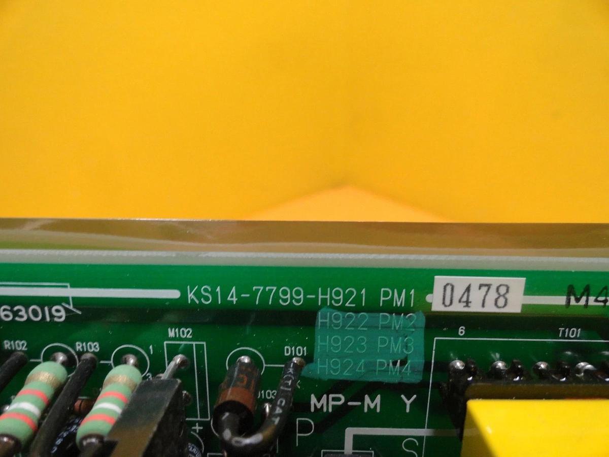 Used Fujitsu Denso KS14-7799-H921 PM1 Power Supply PCB MP-M Y KS350-3913-H634 Used
