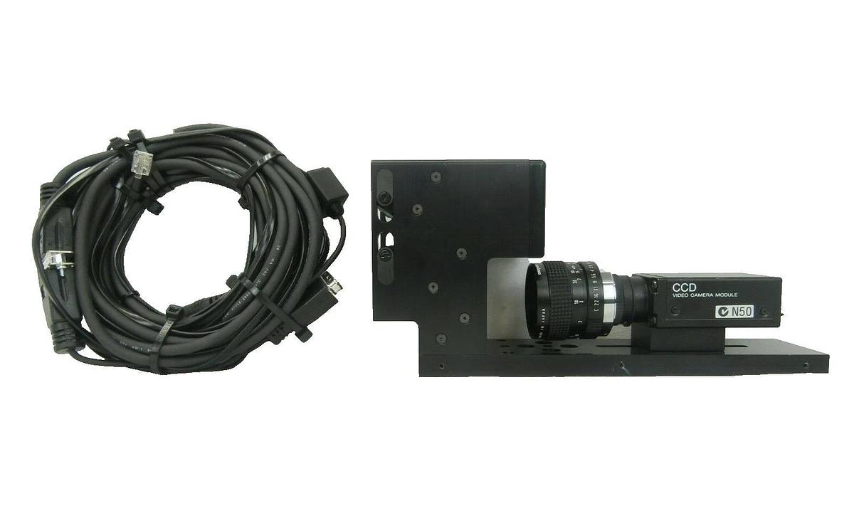 Used Cognex 800-5635-1 Wafer Camera System Acumen 10012 Sony XC-75 Computar 50mm Used