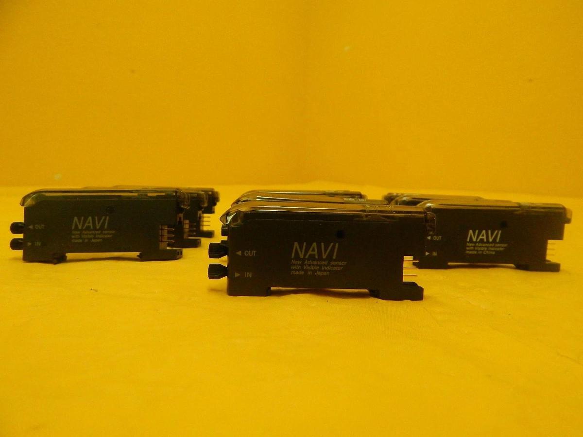 Used Sunx Sensors FX-301-F7 Photoelectric Sensor FX-300 Reseller Lot of 10 Used