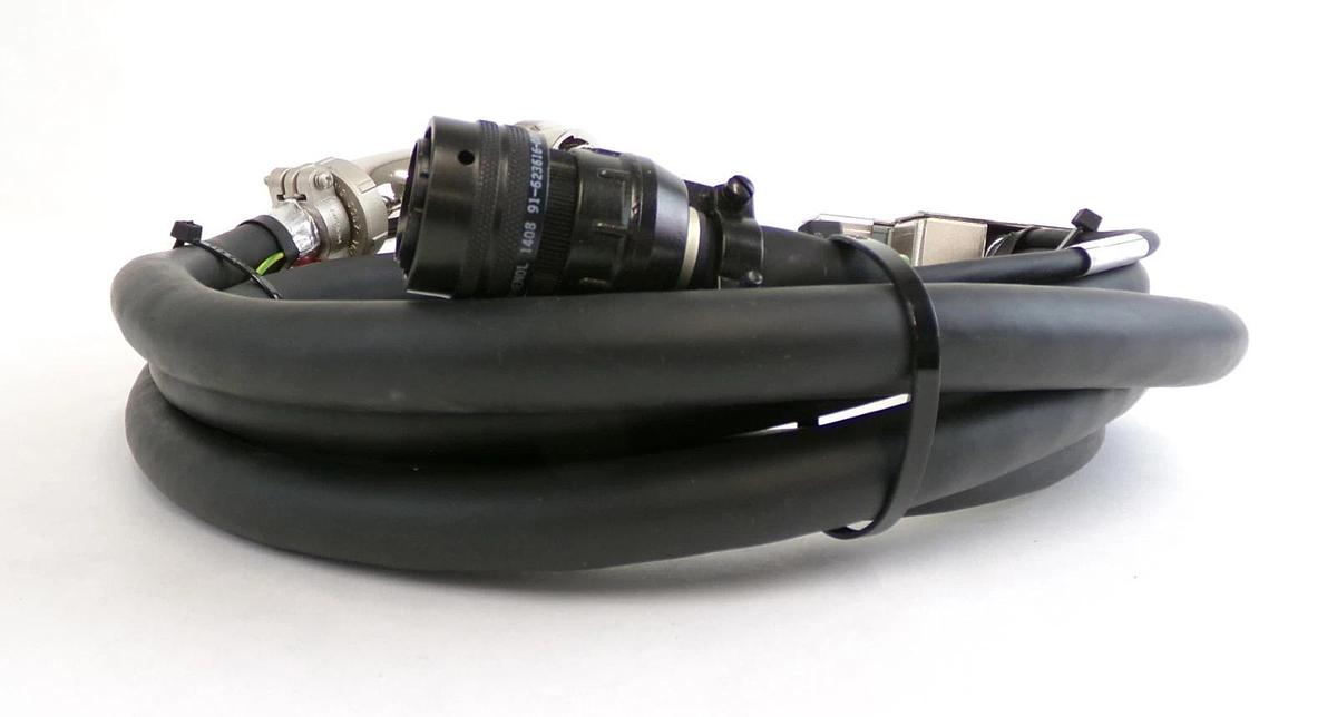 Used STP Edwards B750-30-050 Turbomolecular Pump Control Cable 3M Turbo Working