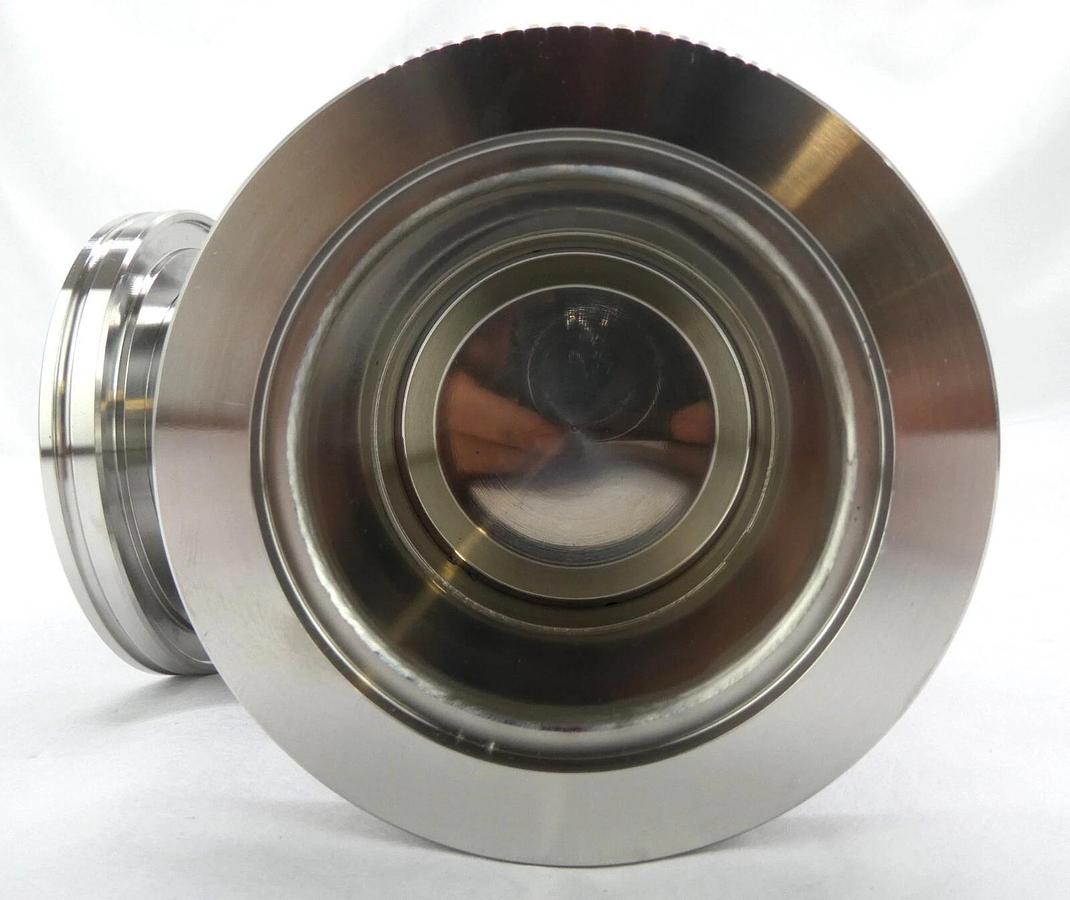 Used Nor-Cal Products 021103-4 Manual Vacuum Isolation Angle Valve Working Surplus