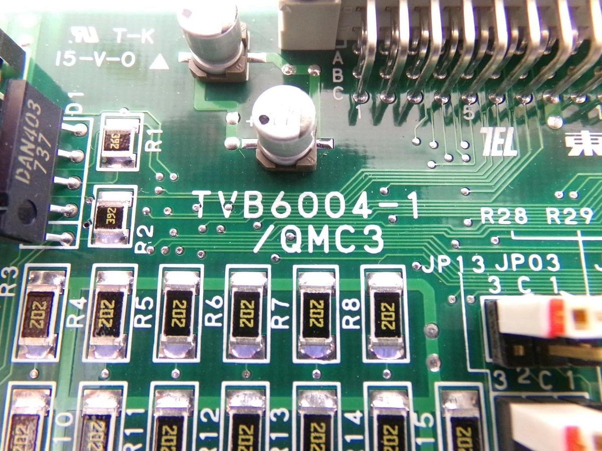 Used TEL Tokyo Electron 3281-001184-17 Processor VME PCB Card TVB6004-1/QMC3 Working