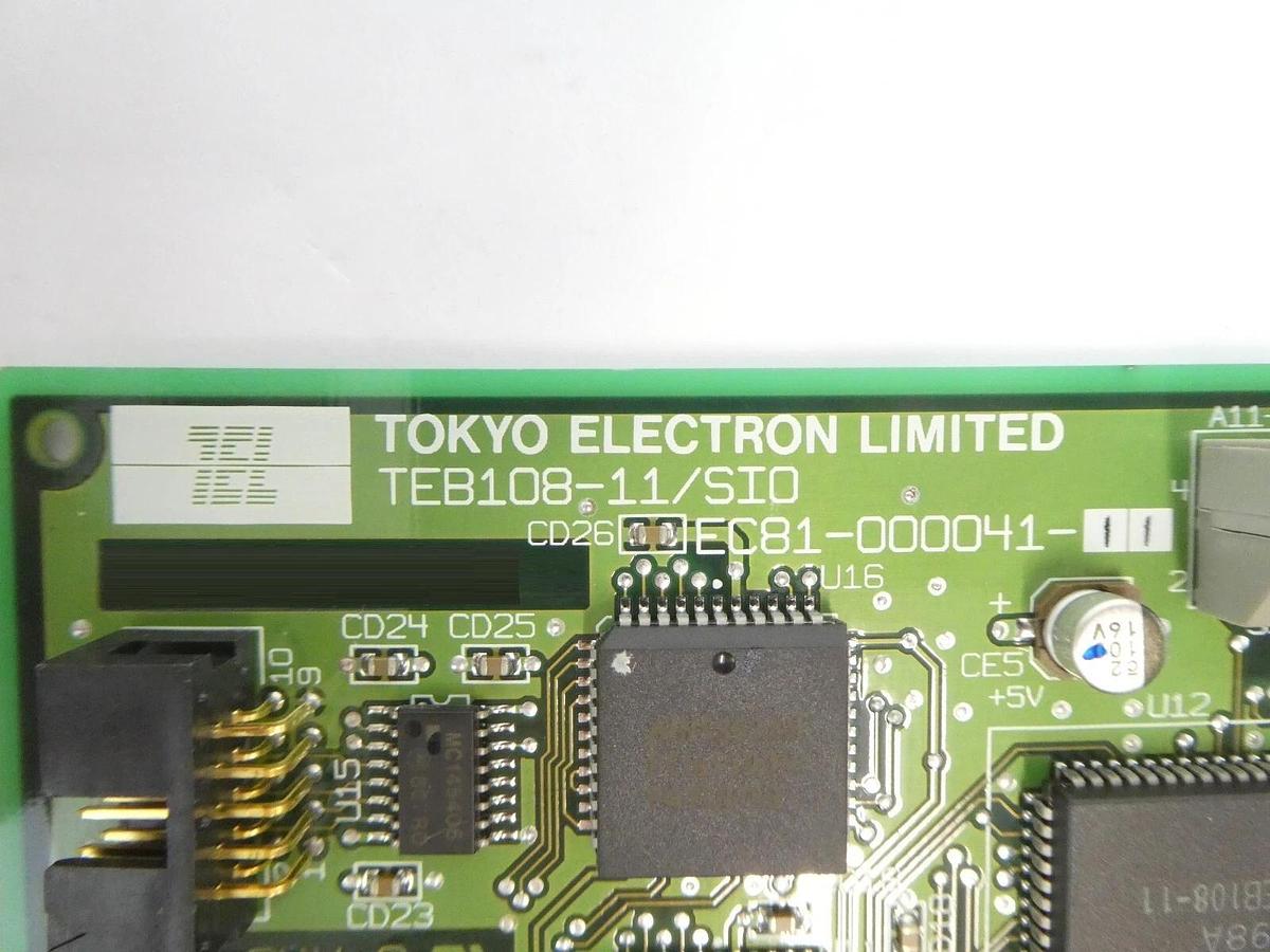 TEL Tokyo Electron EC81-000041-11 SIO PCB Card TEB108-11/SIO ACT8 New