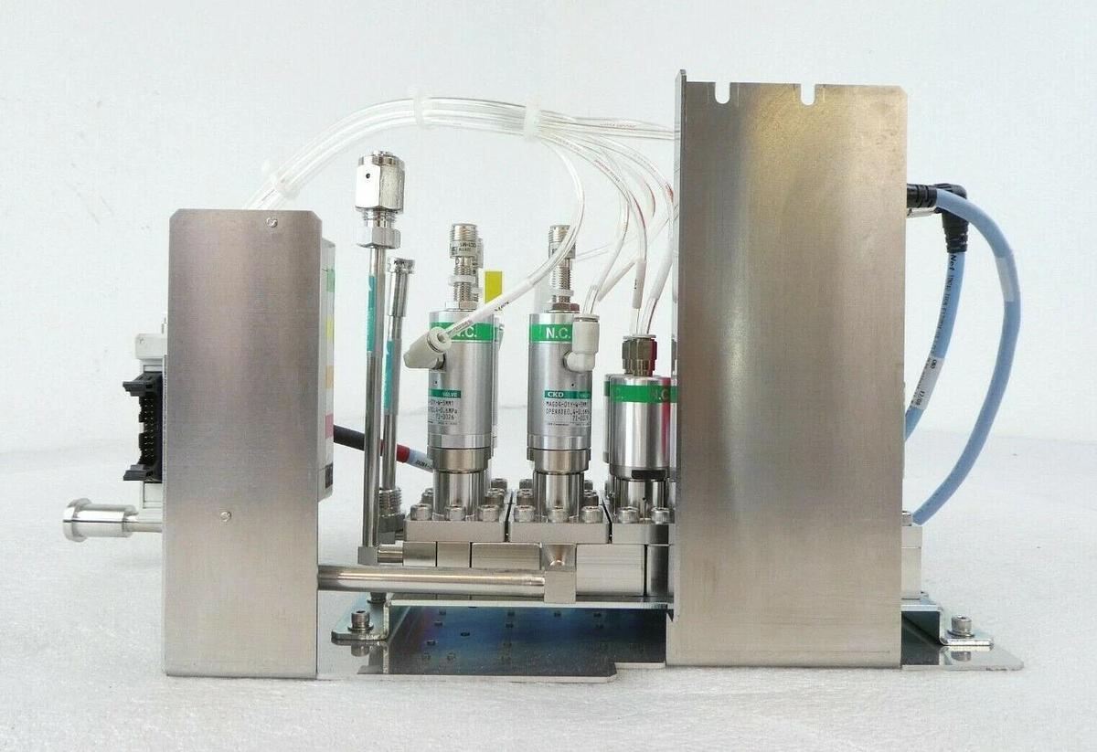 TEL Tokyo Electron Helium Manifold CKD IAGD4-TYLX1055-2 DCN1-3N Trias Working