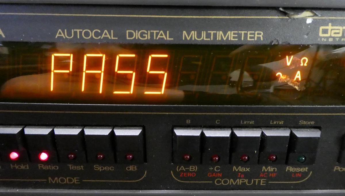 Used Datron Instruments 1061A 5.5 Digit Autocal Digital Multimeter Untested Surplus