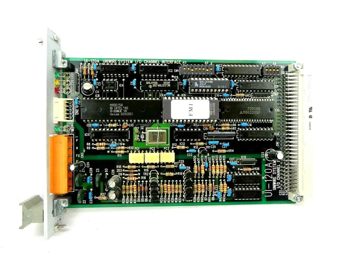 Used Kuroda UI-120A Uniwire System I/O Channel Interface 3286-000684-11 Working