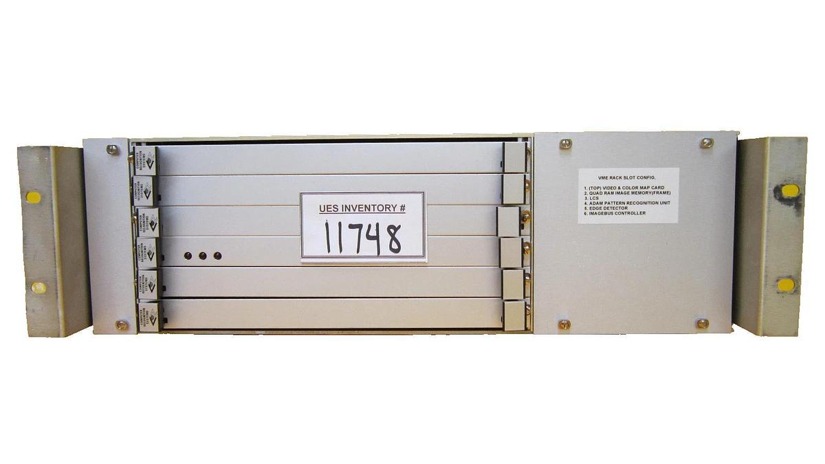 Used Computer Recognition Systems TRK2/5 VME Control Rack Bio-Rad Quaestor Q5 Surplus