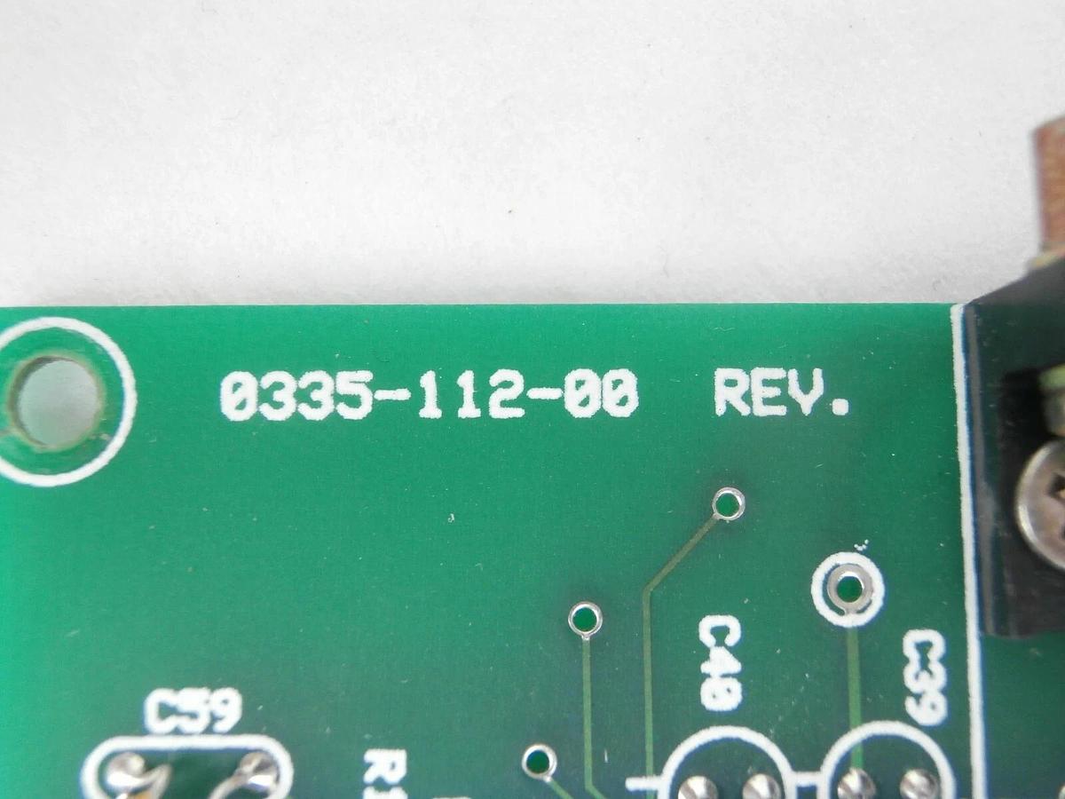 Used Veeco 0335-112-00 Power Convertor PCB 0335-113-00 Microetch 1201 Working Surplus