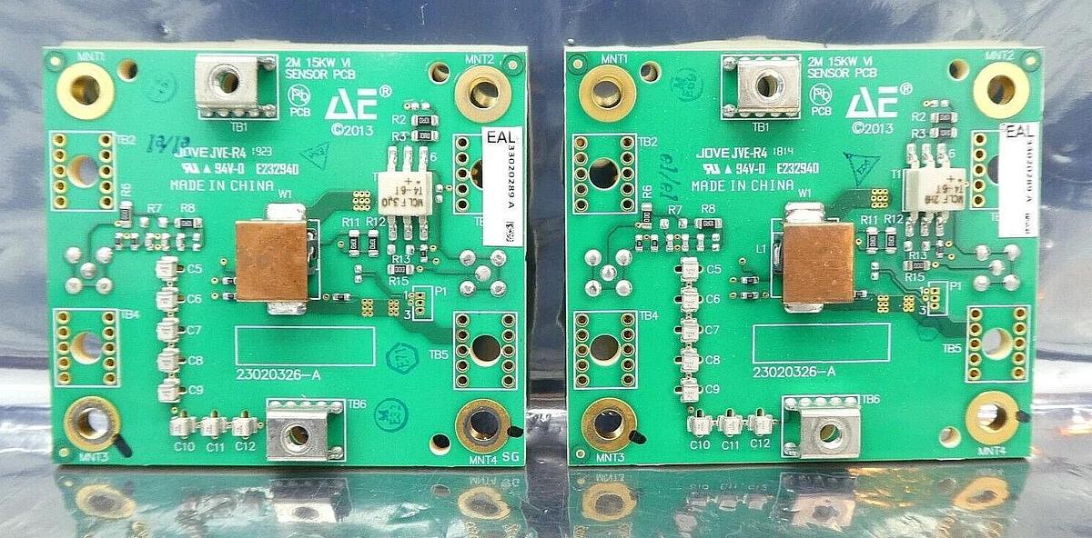 Used AE Advanced Energy RF Support PCB 23020289-C 23020326-A 23020136-A Lot of 6