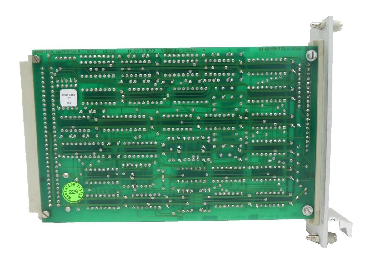 Used AMAT Applied Materials 0100-90831 Scan Clock PCB Card Working Surplus