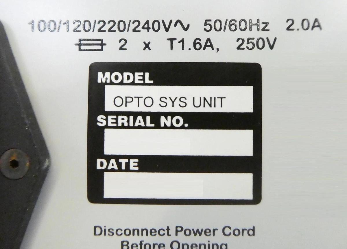Used NDI Northern Digital OPTO SYS UNIT System Control Unit OPTOTRAK Working Surplus