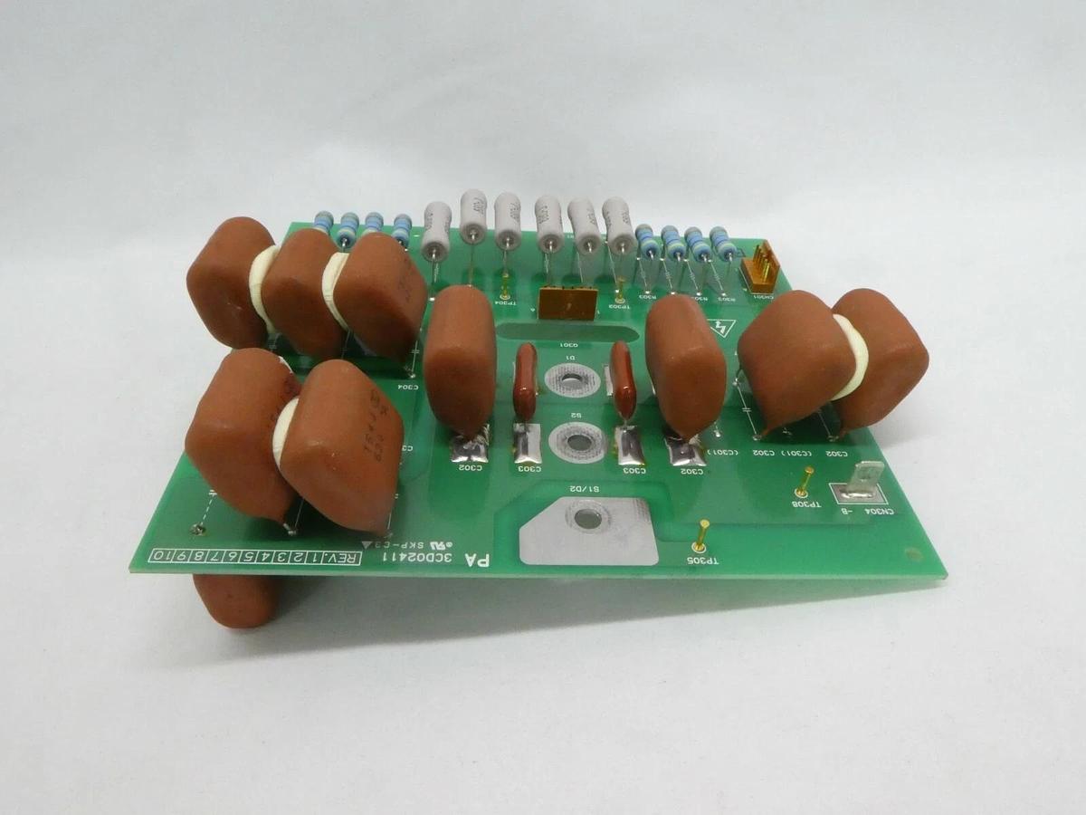 Used Hitachi Kokusai Denki 3CD02411 Resistor Board PCB PA Mikro Sonic Working Surplus