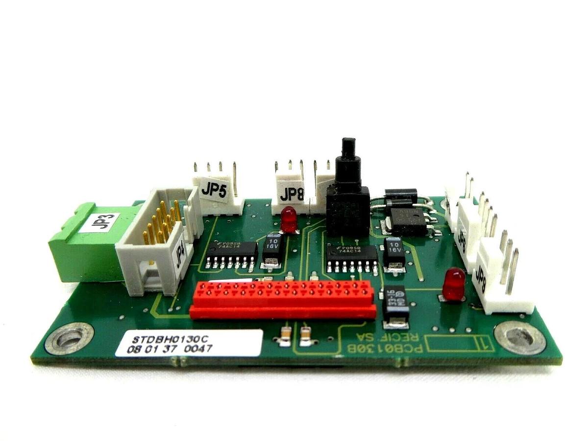Used RECIF Technologies STDBH0130C Interface Board PCB PCB0130B Working Spare