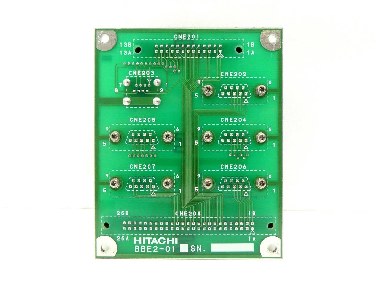 Used Hitachi BBE2-01 Interface Board PCB M-712E Shallow Trench Etcher Working Spare
