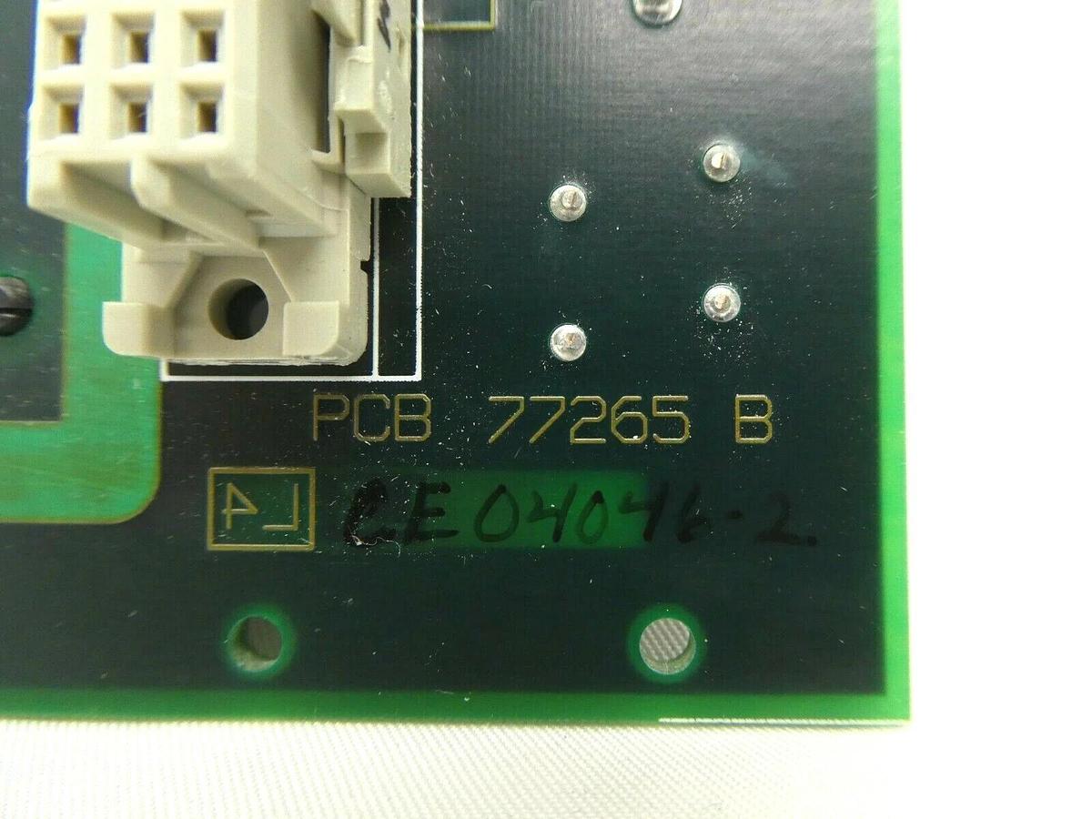 Used ESI Electro Scientific Industries CKA 77266 Auxiliary I/O Backplane PCB Working
