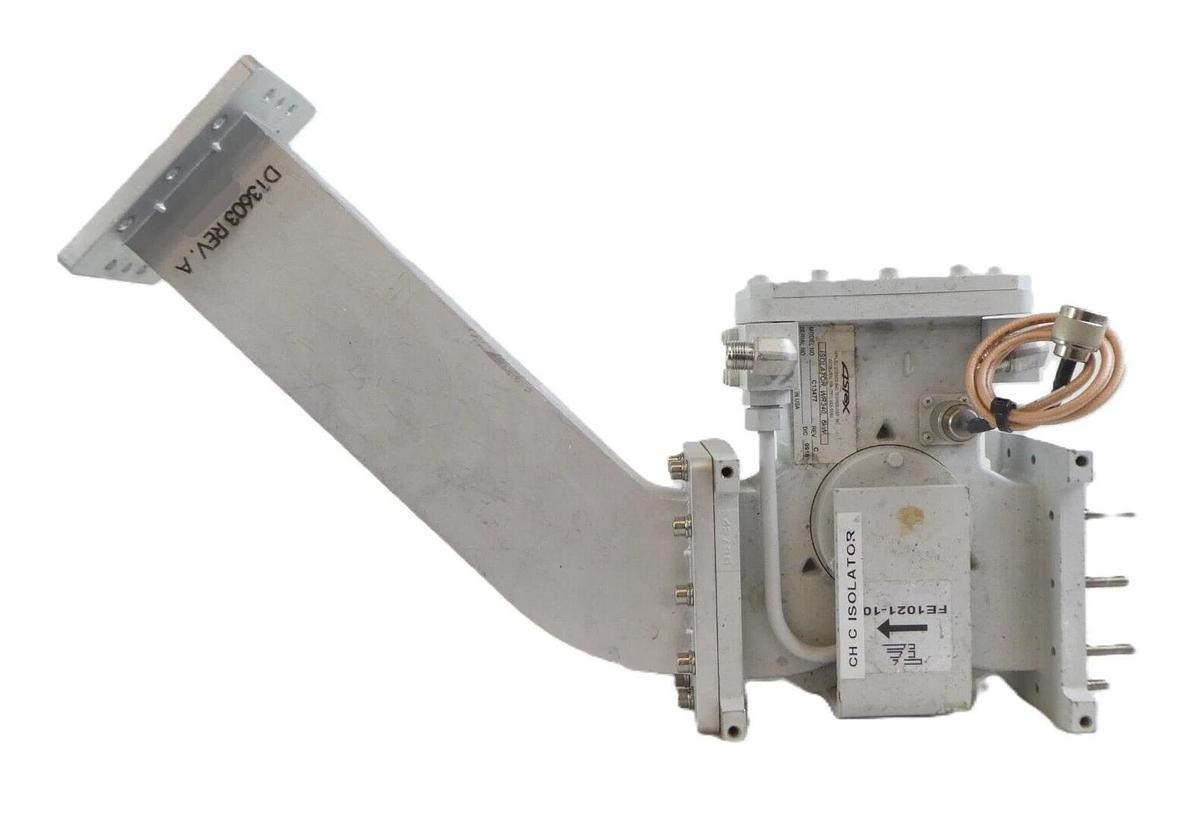 Used ASTeX C13477 Magnetron Waveguide Assembly D13604 with Adjustable Tuners Working