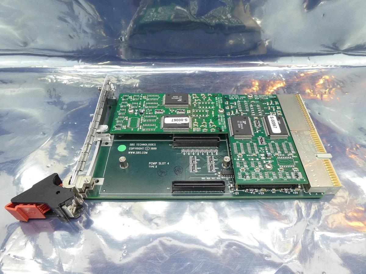 Used SBS Technologies MC-303 CARRIER PCB Card 0330-1586A P1-OCTAL Working Surplus