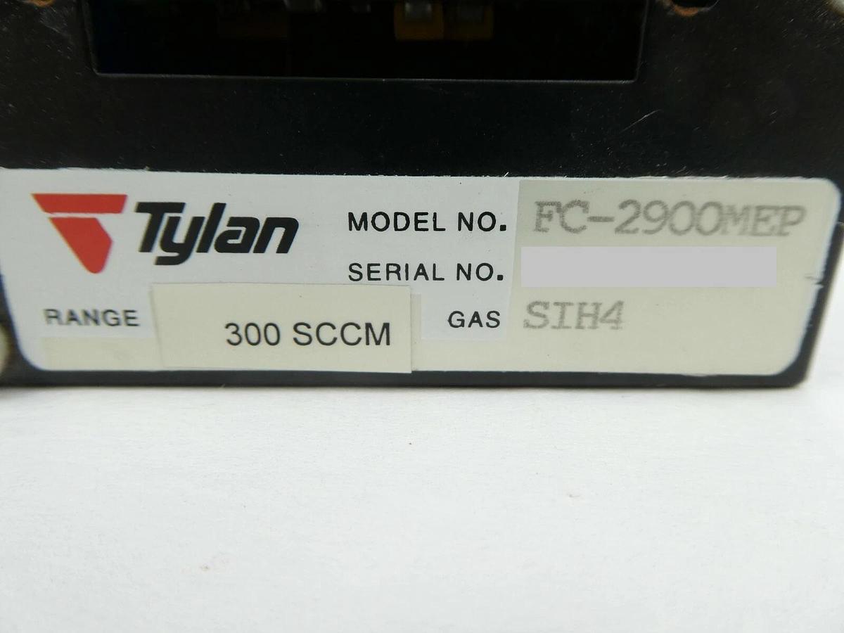 Used Tylan General FC-2900MEP Mass Flow Controller MFC 300 SCCM SiH4 2900 Working