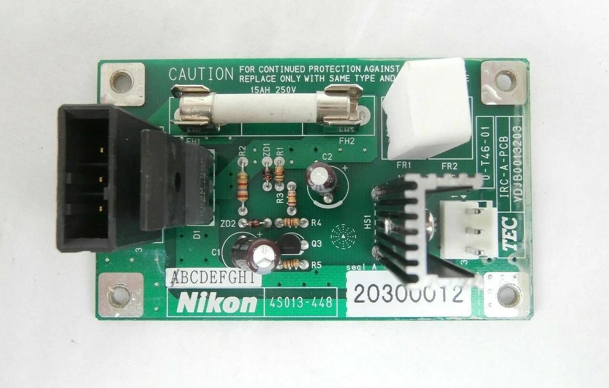 Used TEC VDJB0013203 Interface PCB IRC-A-PCB Nikon 4S013-448 NSR Lot of 3 Working