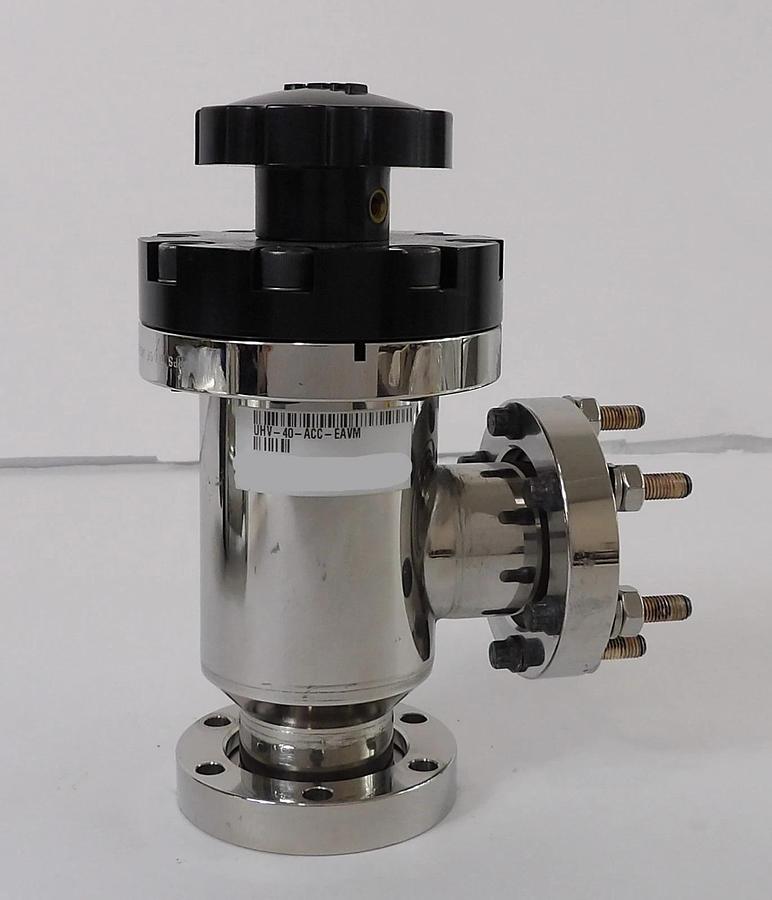 Used MKS Instruments UHV-40-ACC-EAVM Angle Valve Reseller Lot of 3 Working Surplus