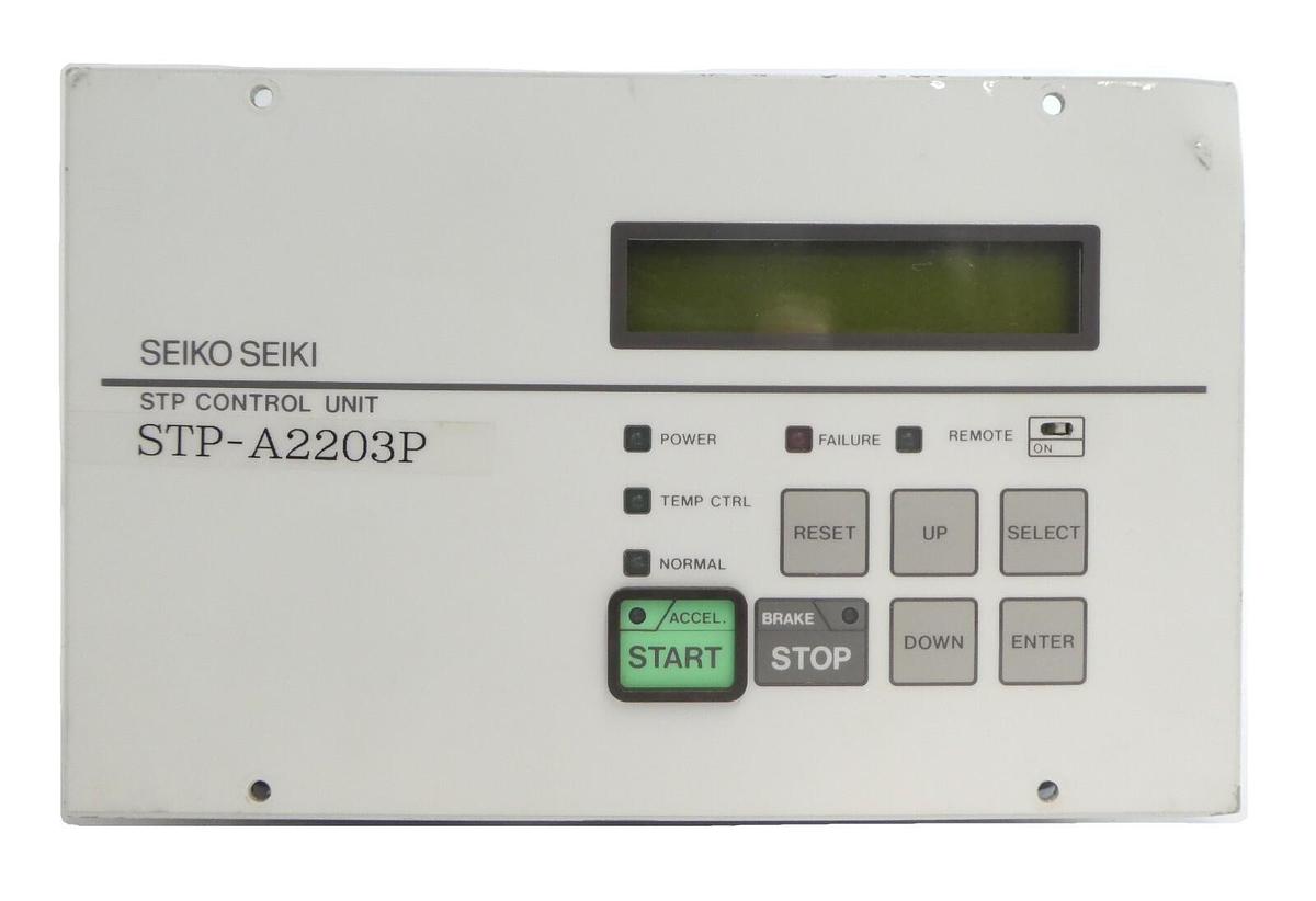 Used STP Seiko Seiki SCU-A2203P Turbomolecular Pump Controller Turbo Working Surplus