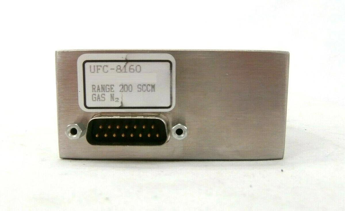 Used UNIT Instruments UFC-8160 Mass Flow Controller MFC 200 SCCM N2 Working Spare