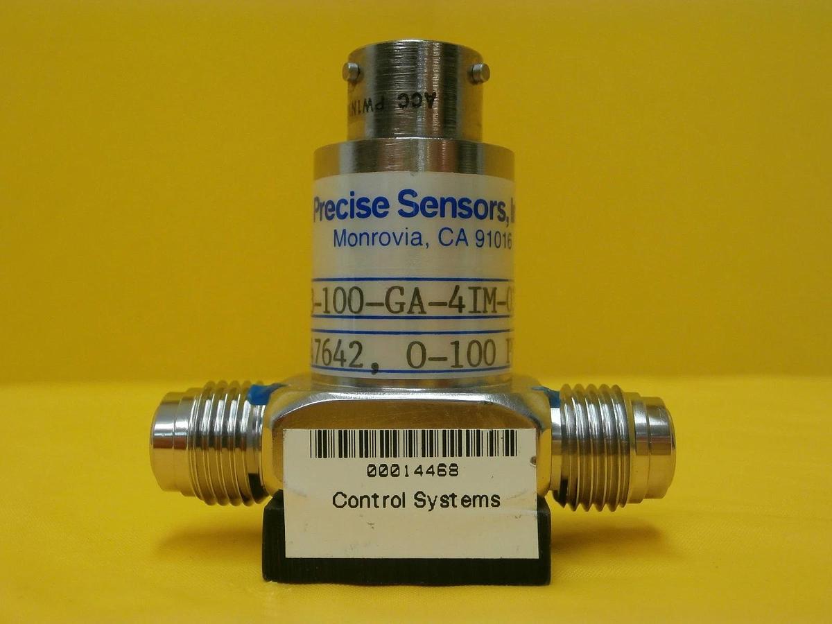 Used Precise Sensors 4863-100-GA-4IM-03 0-100 PSIA Reseller Lot of 4 Used Working