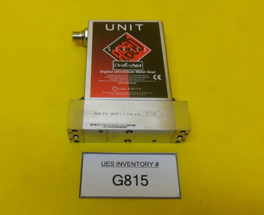 Used Unit Instruments UFC-8565 Mass Flow Controller MFC 10L N2 8560 Used Working
