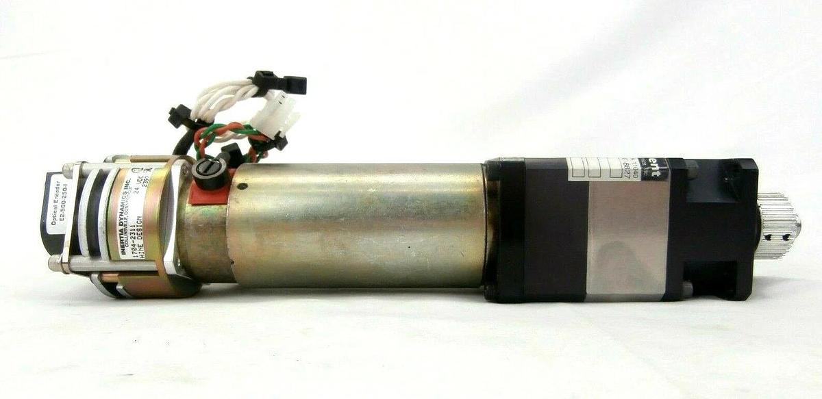 Used Pittman 676-5800 Servo Motor Sterling S9123A-PG022 Hine 1704-2311 Lam Continuum