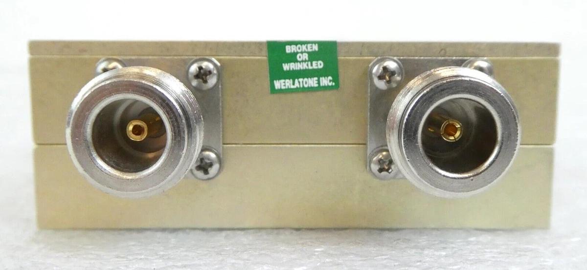 Used Werlatone C6612-10 RF Dual Direction Coupler 100 Watts 225-235MHz Working