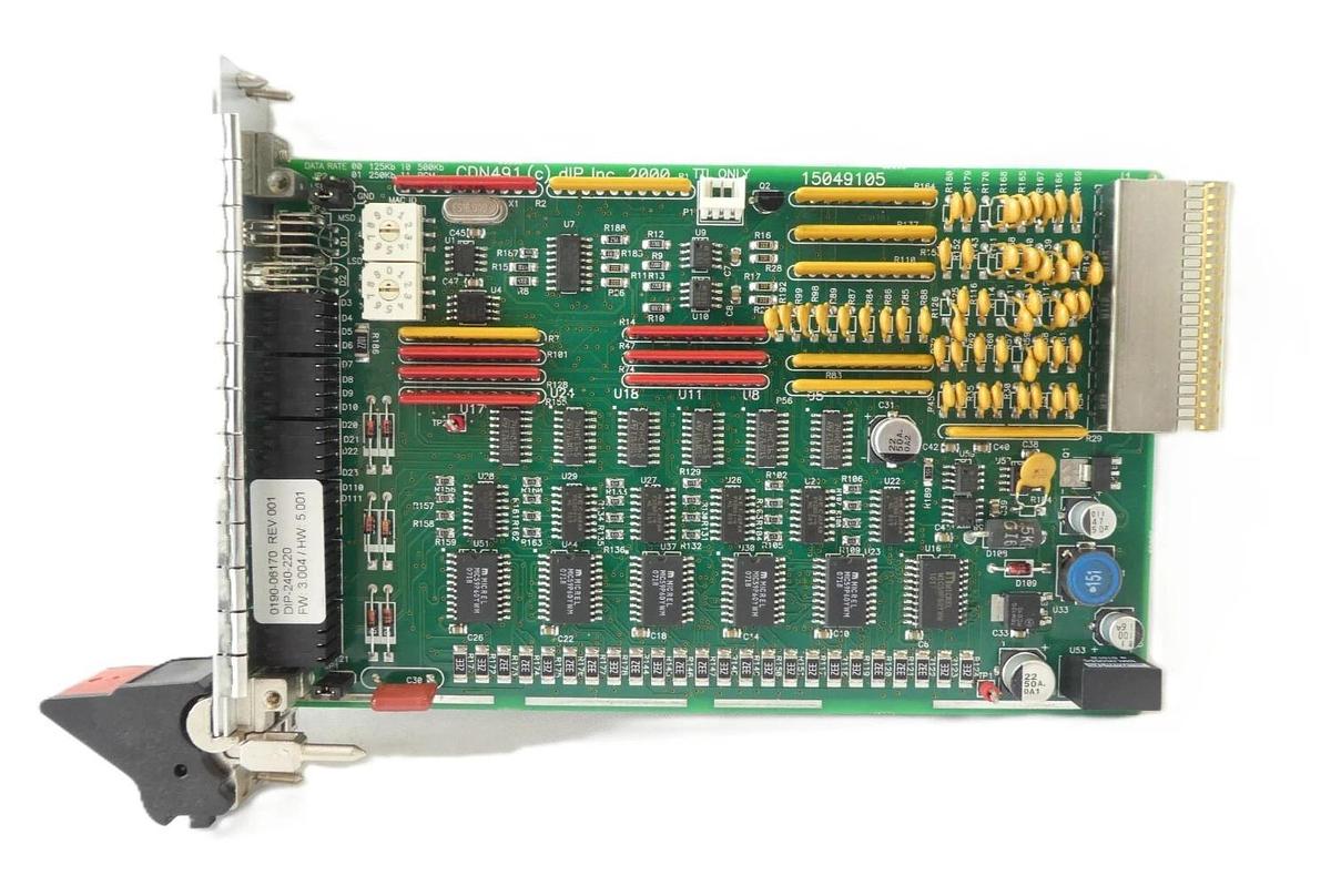 Used DIP 15049105 DeviceNet PCB Card CDN491 AMAT 0190-06170 Reseller Lot of 2 Working