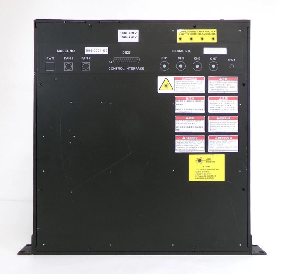 Used Sekidenko 991-0001-00 Rack Mount Laser Delivery System LDTC 1020 LM14S2 Surplus